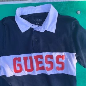 Size medium men’s Guess Jeans  short sleeve  polo